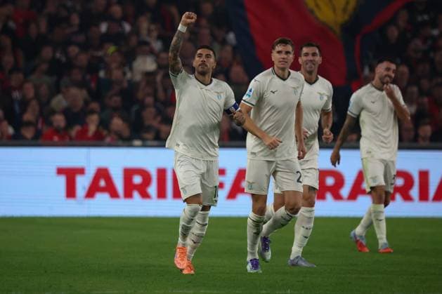 Serie A, Day 5, 29-09-2025, Stadio Ferraris, Genova, Genoa - Lazio, in the photo: exultation Zaccagni  Copyright: xGabrielexSiri IPAxSportx xipa-agency.netx xx IPA_65931068 IPA_Agency_IPA65931068