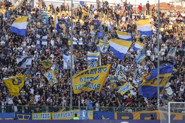 CALCIO - Serie A - Parma Calcio vs Torino FC Parma Calcio supporters during Parma Calcio vs Torino FC, Italian soccer Serie A match in Parma, Italy, September 29 2025 Parma Italy  Copyright: xIPAxSport ABACAx
