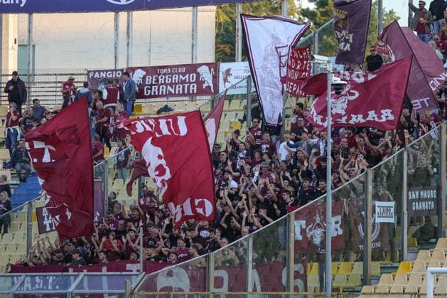 CALCIO - Serie A - Parma Calcio vs Torino FC Torino s supporters during Parma Calcio vs Torino FC, Italian soccer Serie A match in Parma, Italy, September 29 2025 Parma Italy  Copyright: xIPAxSport ABACAx
