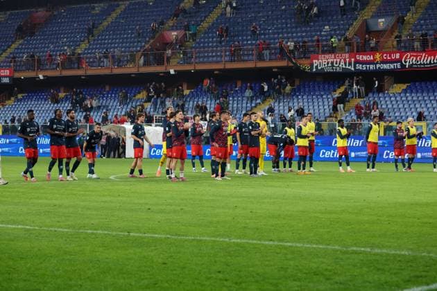 Serie A, Day 5, 29-09-2025, Stadio Ferraris, Genova, Genoa - Lazio, in the photo: Genoa end match  Copyright: xGabrielexSiri IPAxSportx xipa-agency.netx xx IPA_65932609 IPA_Agency_IPA65932609