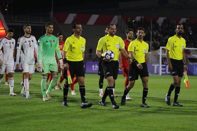 Tebriz Tractor v Al Wahda - AFC Champions League TABRIZ, IRAN - SEPTEMBER 29: Players take to the field ahead of the Asian Champions League (AFC) Group B match between Tebriz Tractor and Al Wahda at Yadegar-e Emam Stadium in Tabriz, Iran, on September 29, 2025. Mehrvarz Ahmadi Anadolu Tabriz Iran. Editorial use only. Please get in touch for any other usage.  Copyright: x2025xAnadoluxMehrvarzxAhmadix