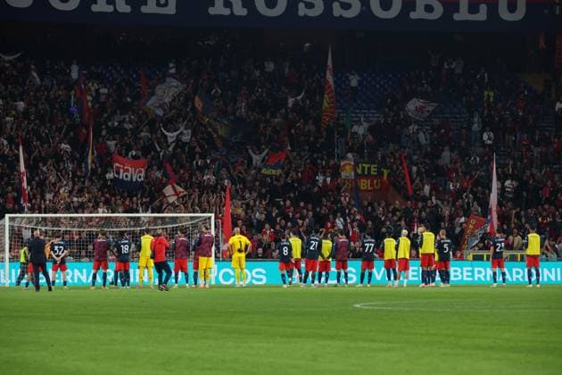 CALCIO - Serie A - Genoa CFC vs SS Lazio Serie A, Day 5, 29-09-2025, Stadio Ferraris, Genova, Genoa - Lazio, in the photo: Genoa end match Genoa Italy  Copyright: xIPAxSport ABACAx