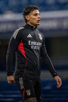 GB, London - 29 September 2025 : Richard Rios Montoya of S.L. Benfica during the training Session before match against Chelsea FC for UEFA Champions League 2025 26 League Phase MD2 at Stamford Bridge stadium in London, England. Photo Sebastian Frej S.L. Benfica Training Session And press conference, PK, Pressekonferenz - UEFA Champions League 2025 26 League Phase MD2 Copyright: xSebastianxFrejx