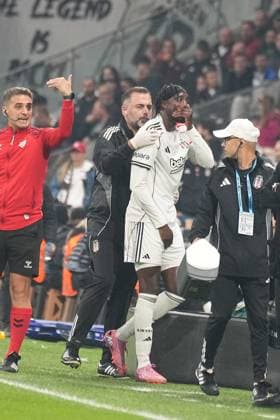 Tammy Abraham of Besiktas during the Trendyol Super League match between Besiktas JK and Kocaelispor at Tupras Stadium on September 29, 2025 in Istanbul, Turkey. Istanbul TUPRAS STADIUM Turkey Copyright: xSeskimphotox Besiktas-Kocaeli_290925 (170)