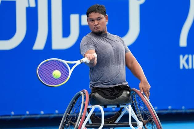 Mohamad Yusshazwan Yusoff (MAS), SEPTEMBER 29, 2025 - Tennis : Doubles Final match at Ariake Tennis Forest Park during Kinoshita Group Japan Open Wheelchair Tennis Championship 2025 in Tokyo, Japan. Noxthirdxpartyxsales  aflo_305253695
