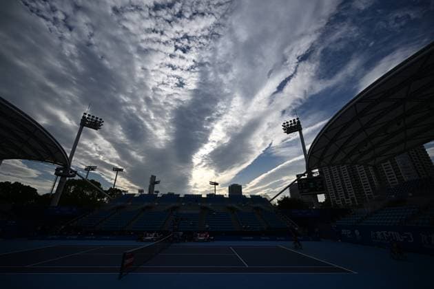 General view, SEPTEMBER 29, 2025 - Wheelchair Tennis : Kinoshita Group Japan Open Wheelchair Tennis Championships 2025 Men s Wheelchair Tennis Doubles Final at Ariake Coliseum, Tokyo, Japan. Noxthirdxpartyxsales  aflo_305232787