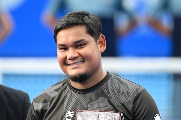 Mohamad Yusshazwan YUSOFF (MAS), SEPTEMBER 29, 2025 - Wheelchair Tennis : Kinoshita Group Japan Open Wheelchair Tennis Championships 2025 Men s Wheelchair Tennis Doubles Award ceremony at Ariake Coliseum, Tokyo, Japan. Noxthirdxpartyxsales  aflo_305232806