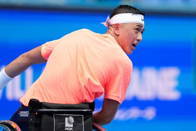 Tokito Oda (JPN), SEPTEMBER 29, 2025 - Tennis : Singles Final match at Ariake Colosseum during Kinoshita Group Japan Open Wheelchair Tennis Championship 2025 in Tokyo, Japan. Noxthirdxpartyxsales  aflo_305253834