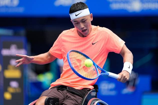 Tokito Oda (JPN), SEPTEMBER 29, 2025 - Tennis : Singles Final match at Ariake Colosseum during Kinoshita Group Japan Open Wheelchair Tennis Championship 2025 in Tokyo, Japan. Noxthirdxpartyxsales  aflo_305253839