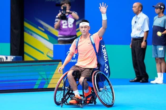 Tokito Oda (JPN), SEPTEMBER 29, 2025 - Tennis : Singles Final match at Ariake Colosseum during Kinoshita Group Japan Open Wheelchair Tennis Championship 2025 in Tokyo, Japan. Noxthirdxpartyxsales  aflo_305254034