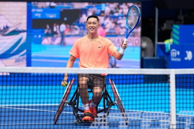 Tokito Oda (JPN), SEPTEMBER 29, 2025 - Tennis : Singles Final match at Ariake Colosseum during Kinoshita Group Japan Open Wheelchair Tennis Championship 2025 in Tokyo, Japan. Noxthirdxpartyxsales  aflo_305253774