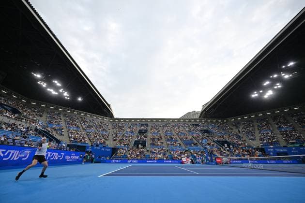 General view, Taylor FRITZ (USA), SEPTEMBER 29, 2025 - Tennis : Kinoshita Group Japan Open Tennis Championships 2025 Men s Singles Semi-final at Ariake Coliseum, Tokyo, Japan. Noxthirdxpartyxsales  aflo_305231981