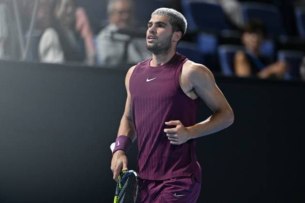 Carlos ALCARAZ (ESP), SEPTEMBER 29, 2025 - Tennis : Kinoshita Group Japan Open Tennis Championships 2025 Men s Singles Semi-final at Ariake Coliseum, Tokyo, Japan. Noxthirdxpartyxsales  aflo_305231909