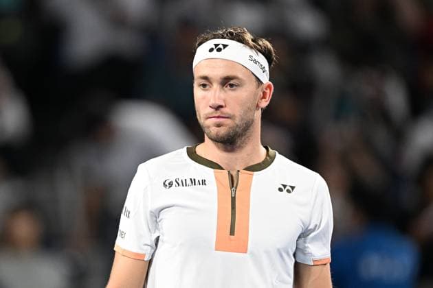Casper RUUD (NOR), SEPTEMBER 29, 2025 - Tennis : Kinoshita Group Japan Open Tennis Championships 2025 Men s Singles Semi-final at Ariake Coliseum, Tokyo, Japan. Noxthirdxpartyxsales  aflo_305231914