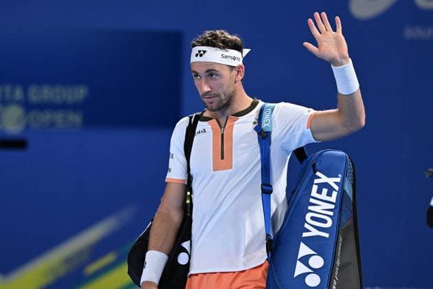 Casper RUUD (NOR), SEPTEMBER 29, 2025 - Tennis : Kinoshita Group Japan Open Tennis Championships 2025 Men s Singles Semi-final at Ariake Coliseum, Tokyo, Japan. Noxthirdxpartyxsales  aflo_305231921