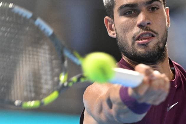 Carlos ALCARAZ (ESP), SEPTEMBER 29, 2025 - Tennis : Kinoshita Group Japan Open Tennis Championships 2025 Men s Singles Semi-final at Ariake Coliseum, Tokyo, Japan. Noxthirdxpartyxsales  aflo_305231871