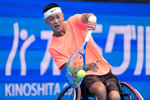 Tokito Oda (JPN), SEPTEMBER 29, 2025 - Tennis : Singles Final match at Ariake Colosseum during Kinoshita Group Japan Open Wheelchair Tennis Championship 2025 in Tokyo, Japan. Noxthirdxpartyxsales  aflo_305253999