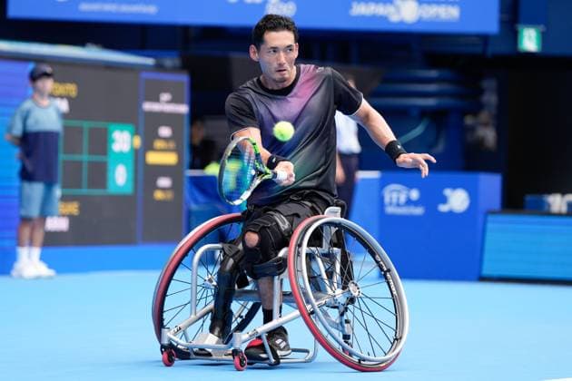 Daisuke Arai (JPN), SEPTEMBER 29, 2025 - Tennis : Singles Final match at Ariake Colosseum during Kinoshita Group Japan Open Wheelchair Tennis Championship 2025 in Tokyo, Japan. Noxthirdxpartyxsales  aflo_305254209