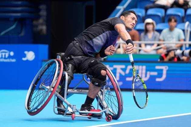 Daisuke Arai (JPN), SEPTEMBER 29, 2025 - Tennis : Singles Final match at Ariake Colosseum during Kinoshita Group Japan Open Wheelchair Tennis Championship 2025 in Tokyo, Japan. Noxthirdxpartyxsales  aflo_305254216