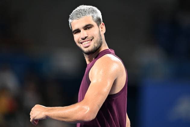 Carlos ALCARAZ (ESP), SEPTEMBER 29, 2025 - Tennis : Kinoshita Group Japan Open Tennis Championships 2025 Men s Singles Semi-final at Ariake Coliseum, Tokyo, Japan. Noxthirdxpartyxsales  aflo_305225928