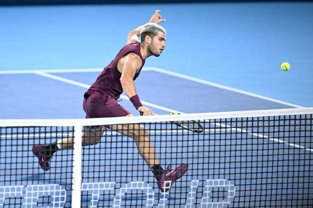 Carlos ALCARAZ (ESP), SEPTEMBER 29, 2025 - Tennis : Kinoshita Group Japan Open Tennis Championships 2025 Men s Singles Semi-final at Ariake Coliseum, Tokyo, Japan. Noxthirdxpartyxsales  aflo_305231754