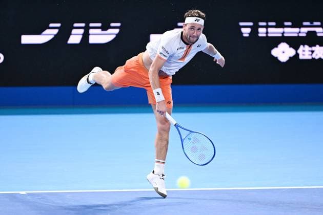 Casper RUUD (NOR), SEPTEMBER 29, 2025 - Tennis : Kinoshita Group Japan Open Tennis Championships 2025 Men s Singles Semi-final at Ariake Coliseum, Tokyo, Japan. Noxthirdxpartyxsales  aflo_305231792