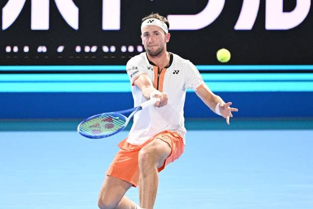 Casper RUUD (NOR), SEPTEMBER 29, 2025 - Tennis : Kinoshita Group Japan Open Tennis Championships 2025 Men s Singles Semi-final at Ariake Coliseum, Tokyo, Japan. Noxthirdxpartyxsales  aflo_305231813