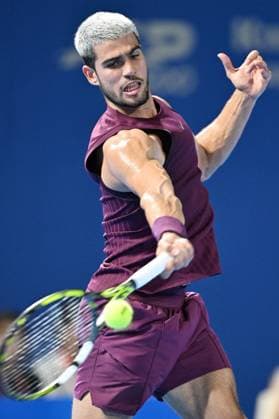 Carlos ALCARAZ (ESP), SEPTEMBER 29, 2025 - Tennis : Kinoshita Group Japan Open Tennis Championships 2025 Men s Singles Semi-final at Ariake Coliseum, Tokyo, Japan. Noxthirdxpartyxsales  aflo_305231816