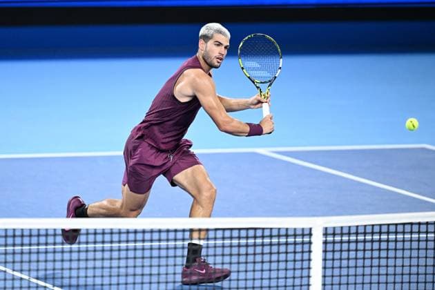 Carlos ALCARAZ (ESP), SEPTEMBER 29, 2025 - Tennis : Kinoshita Group Japan Open Tennis Championships 2025 Men s Singles Semi-final at Ariake Coliseum, Tokyo, Japan. Noxthirdxpartyxsales  aflo_305231758