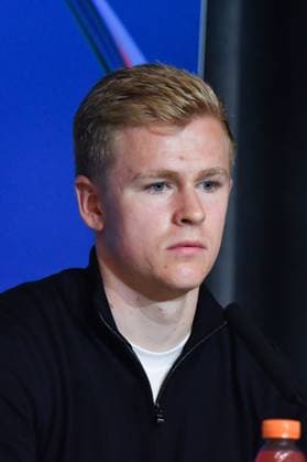 Atletico de Madrid Vs Eintracht Frankfurt press conference, PK, Pressekonferenz in Madrid - 29 Sep 2025 Jonathan Burkardt of Eintracht Frankfurt, attends a press conference ahead of their UEFA Champions League 2025 26 match against Atletico de Madrid at Riyadh Air Metropolitano. Madrid Spain Copyright: xAtilanoxGarciax xSOPAxImagesx FOTO50153