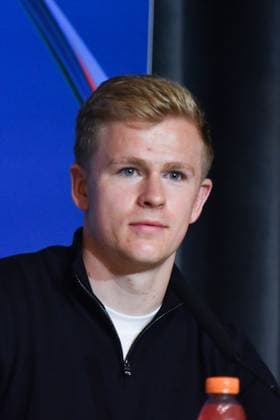 Atletico de Madrid Vs Eintracht Frankfurt press conference, PK, Pressekonferenz in Madrid - 29 Sep 2025 Jonathan Burkardt of Eintracht Frankfurt, attends a press conference ahead of their UEFA Champions League 2025 26 match against Atletico de Madrid at Riyadh Air Metropolitano. Madrid Spain Copyright: xAtilanoxGarciax xSOPAxImagesx FOTO50155