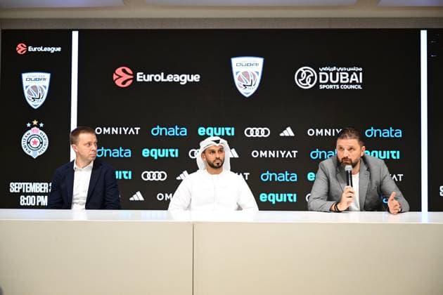 Basketball, EuroLeague, Dubai Basketball Press Event