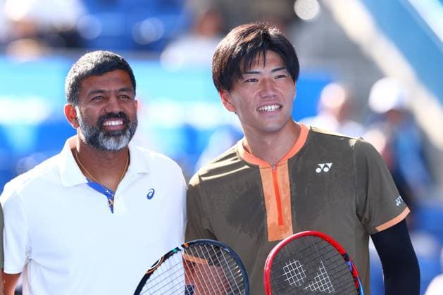 Takeru Yuzuki (JPN) & Rohan Bopanna (IND), SEPTEMBER 30, 2025 - Tennis : Kinoshita Group Japan Open Tennis Championships 2025 Men s Doubles Final at Ariake Coliseum, Tokyo, Japan. Noxthirdxpartyxsales  aflo_305330431