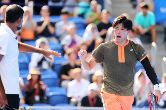 Takeru Yuzuki (JPN) & Rohan Bopanna (IND), SEPTEMBER 30, 2025 - Tennis : Kinoshita Group Japan Open Tennis Championships 2025 Men s Doubles Final at Ariake Coliseum, Tokyo, Japan. Noxthirdxpartyxsales  aflo_305330445