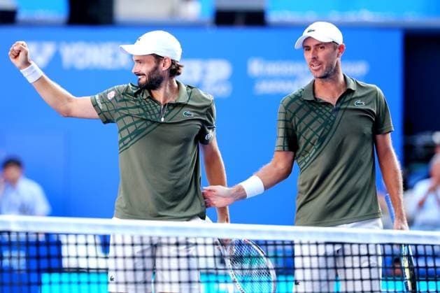 Hugo Nys (MON) & Edouard Roger-Vasselin (FRA), SEPTEMBER 30, 2025 - Tennis : Kinoshita Group Japan Open Tennis Championships 2025 Men s Doubles Final at Ariake Coliseum, Tokyo, Japan. Noxthirdxpartyxsales  aflo_305330465