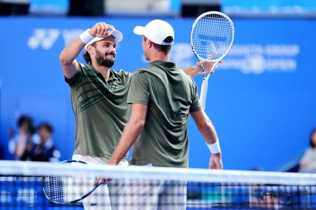 Hugo Nys (MON) & Edouard Roger-Vasselin (FRA), SEPTEMBER 30, 2025 - Tennis : Kinoshita Group Japan Open Tennis Championships 2025 Men s Doubles Final at Ariake Coliseum, Tokyo, Japan. Noxthirdxpartyxsales  aflo_305330461
