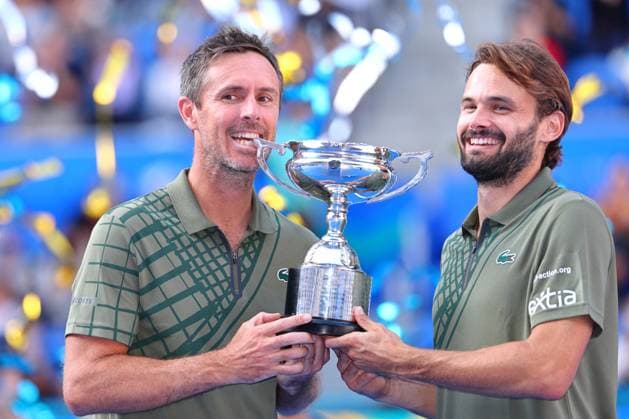 Hugo Nys (MON) & Edouard Roger-Vasselin (FRA), SEPTEMBER 30, 2025 - Tennis : Kinoshita Group Japan Open Tennis Championships 2025 Men s Doubles Award ceremony at Ariake Coliseum, Tokyo, Japan. Noxthirdxpartyxsales  aflo_305330490