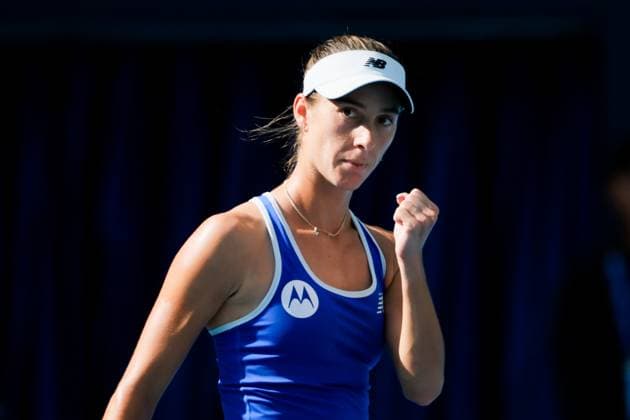 BEIJING, CHINA - SEPTEMBER 30: McCartney Kessler of the United States competes in the Women s Singles Round of 16 match against Eva Lys of Germany on day 9 of the 2025 China Open at the National Tennis Center on September 30, 2025 in Beijing, China.  Copyright: xVCGx 111594192426