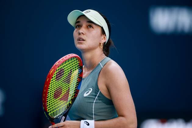 BEIJING, CHINA - SEPTEMBER 30: Eva Lys of Germany competes in the Women s Singles Round of 16 match against McCartney Kessler of the United States on day 9 of the 2025 China Open at the National Tennis Center on September 30, 2025 in Beijing, China.  Copyright: xVCGx 111594192261