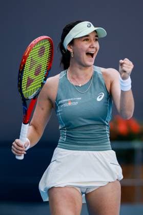 BEIJING, CHINA - SEPTEMBER 30: Eva Lys of Germany competes in the Women s Singles Round of 16 match against McCartney Kessler of the United States on day 9 of the 2025 China Open at the National Tennis Center on September 30, 2025 in Beijing, China.  Copyright: xVCGx 111594192252