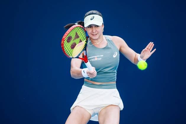 BEIJING, CHINA - SEPTEMBER 30: Eva Lys of Germany competes in the Women s Singles Round of 16 match against McCartney Kessler of the United States on day 9 of the 2025 China Open at the National Tennis Center on September 30, 2025 in Beijing, China.  Copyright: xVCGx 111594178697