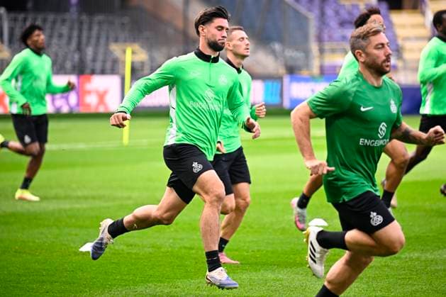 Royale Union Saint-Gilloise v Newcastle United - UEFA Champions League Media Activities 30 09 2025 BRUSSELS, BELGIUM - SEPTEMBER 30 : Pavlic Ivan midfielder of Union Saint-Gilloise pictured during a training session ahead of the UEFA Champions League 2025 26 League Phase MD2 match between Royale Union Saint-Gilloise and Newcastle United on September 30, 2025 in Brussels, Belgium, 30 09 2025 Brussels Belgium  Copyright: xTomasxSiskx