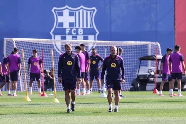 Football, CL, FC Barcelona, Training