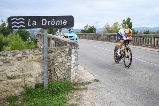 Cycling, European Road Cycling Championships in Drome-Ardeche, Remco Evenepoel training