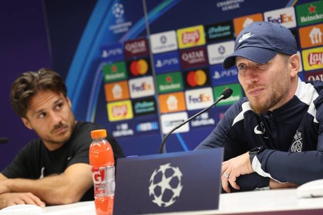 Football, CL, Union Saint-Gilloise, Press conference