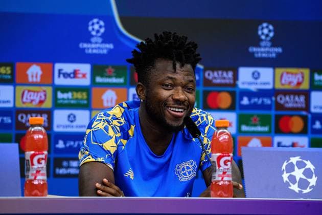 Football, CL, Bayer 04 Leverkusen, Press conference