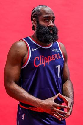 RECORD DATE NOT STATED Los Angeles Clippers Media Day - Intuit Dome (SPO) Los Angeles Clippers Media Day. September 29, 2025, Inglewood, California, USA: James Harden Media Day Los Angeles Clippers Season 2025-2026 at Intuit Dome Inglewood, California. Credit:Bruno De Witt Zanotto TheNews2 (Foto: Bruno Zanotto Thenews2 imago images) SPO  Copyright: xBrunoxxZanottox