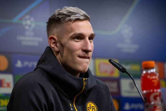 30 09 2025, Press conference for the UEFA Champions League match between Borussia Dortmund and Atletico Bilbao, Nico Schlotterbeck Borussia Dortmund , Dortmund Training ground Borussia Dortmund NRW Germany xRHR PHOTO DEx Copyright: DennisxEwert RHR-FOTOx RHR-FOTO DE