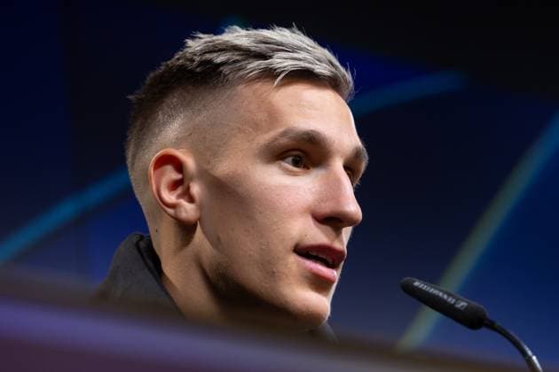 30 09 2025, Press conference for the UEFA Champions League match between Borussia Dortmund and Atletico Bilbao, Nico Schlotterbeck Borussia Dortmund , Dortmund Training ground Borussia Dortmund NRW Germany xRHR PHOTO DEx Copyright: DennisxEwert RHR-FOTOx RHR-FOTO DE