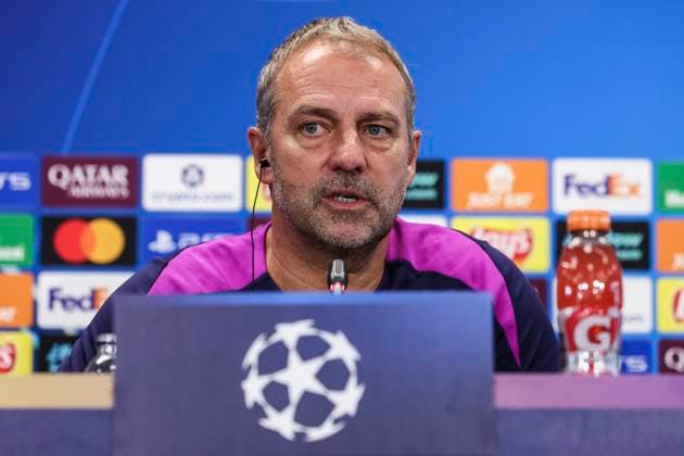 Football, CL, FC Barcelona, Press conference